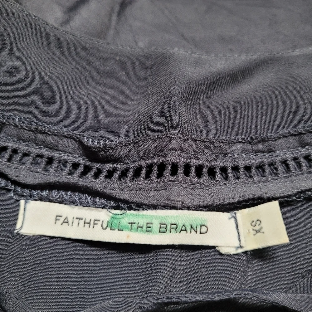 Faithfull the Brand Black Blouse